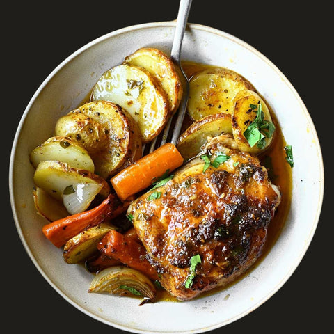 Roasted Chicken with Mash Potato - Social Box